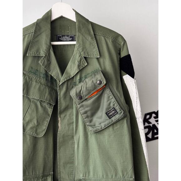 VERY RARE Labrat x Yoshida Porter M65 Ripstop Field Cotton - Picture 2 of 9